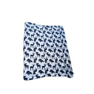 NEW WITHOUT TAGS Montauk Fleece Luxury buffalo plaid animals fabric Family Size